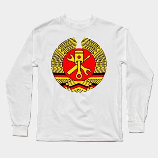 DDR workshop tuning coat of arms (colored) Long Sleeve T-Shirt